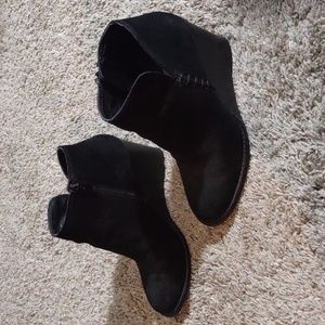 Lucky Brand wedge ankle boots